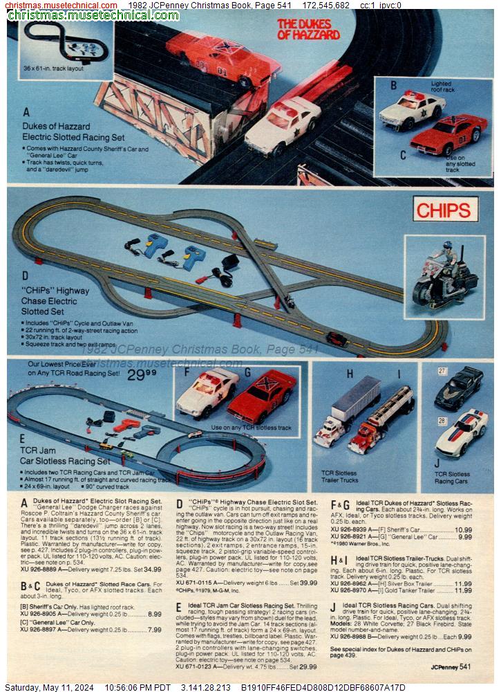 1982 JCPenney Christmas Book, Page 541
