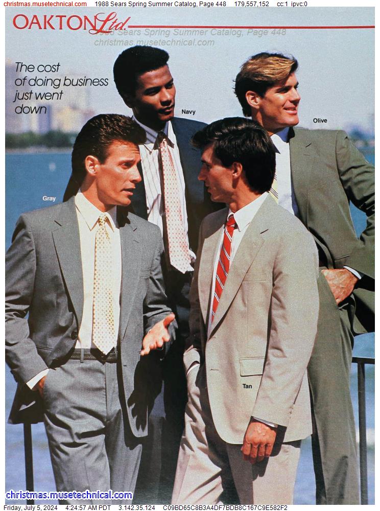1988 Sears Spring Summer Catalog, Page 448
