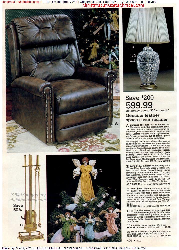 1984 Montgomery Ward Christmas Book, Page 406