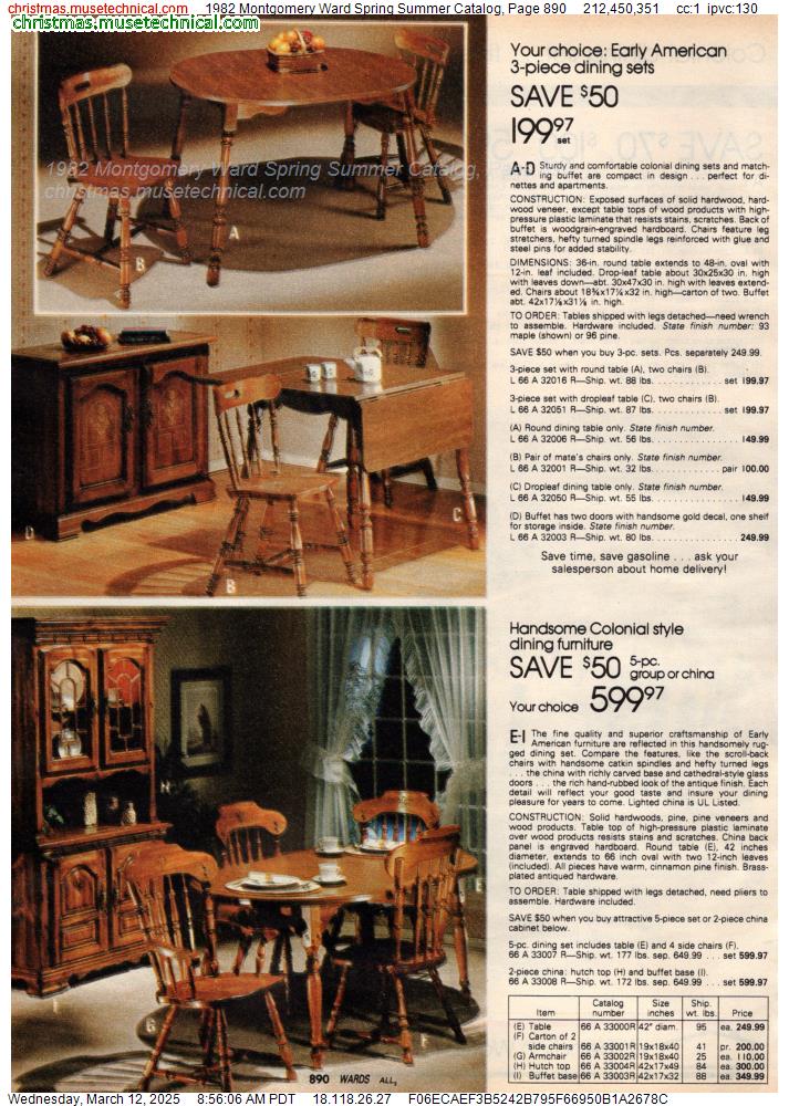 1982 Montgomery Ward Spring Summer Catalog, Page 890