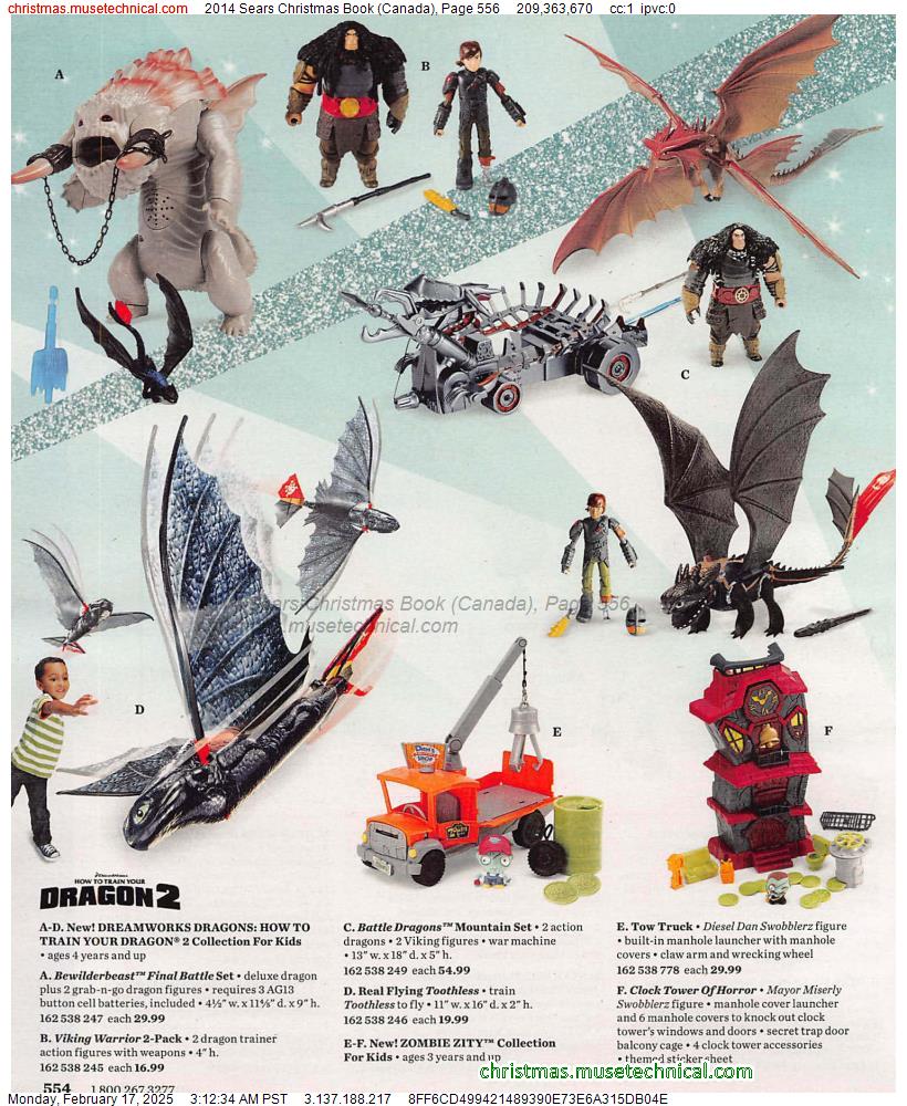 2014 Sears Christmas Book (Canada), Page 556