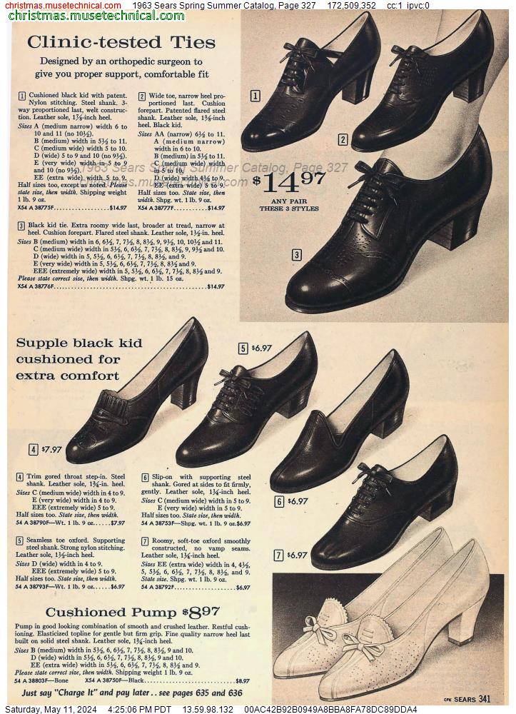 1963 Sears Spring Summer Catalog, Page 327