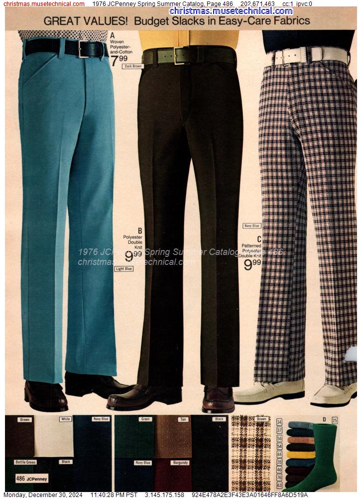 1976 JCPenney Spring Summer Catalog, Page 486