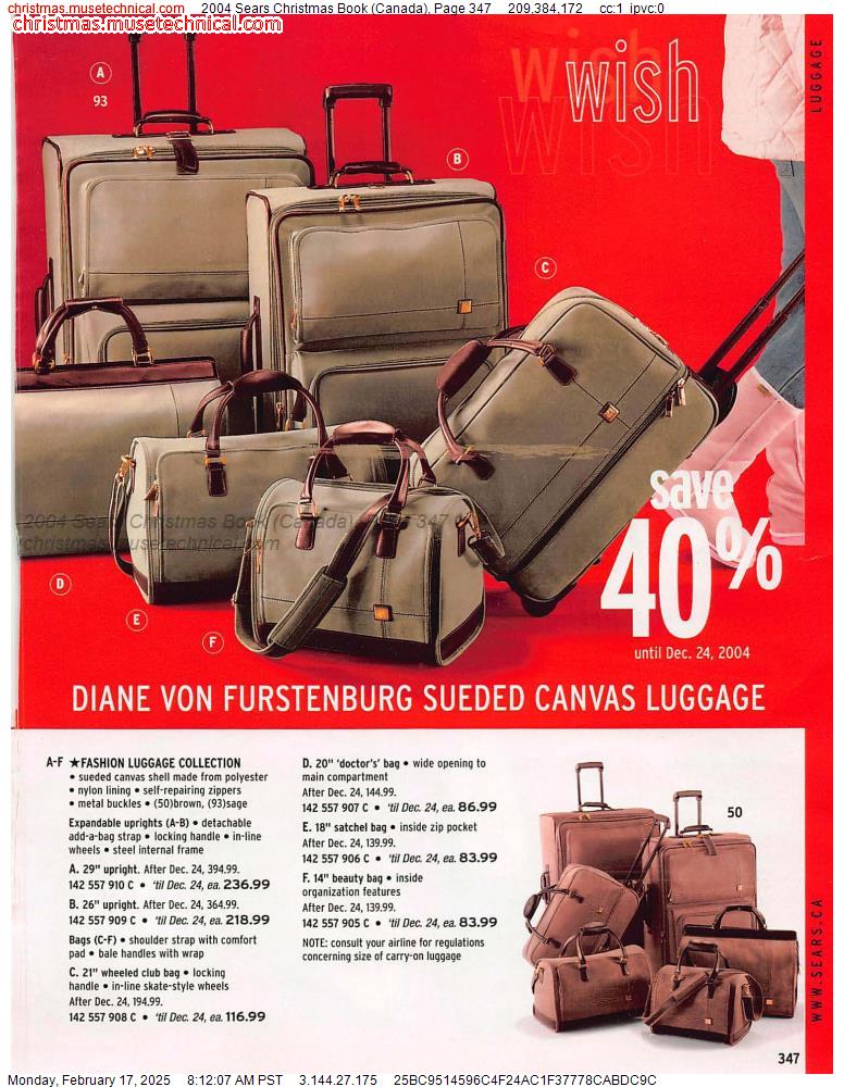 2004 Sears Christmas Book (Canada), Page 347