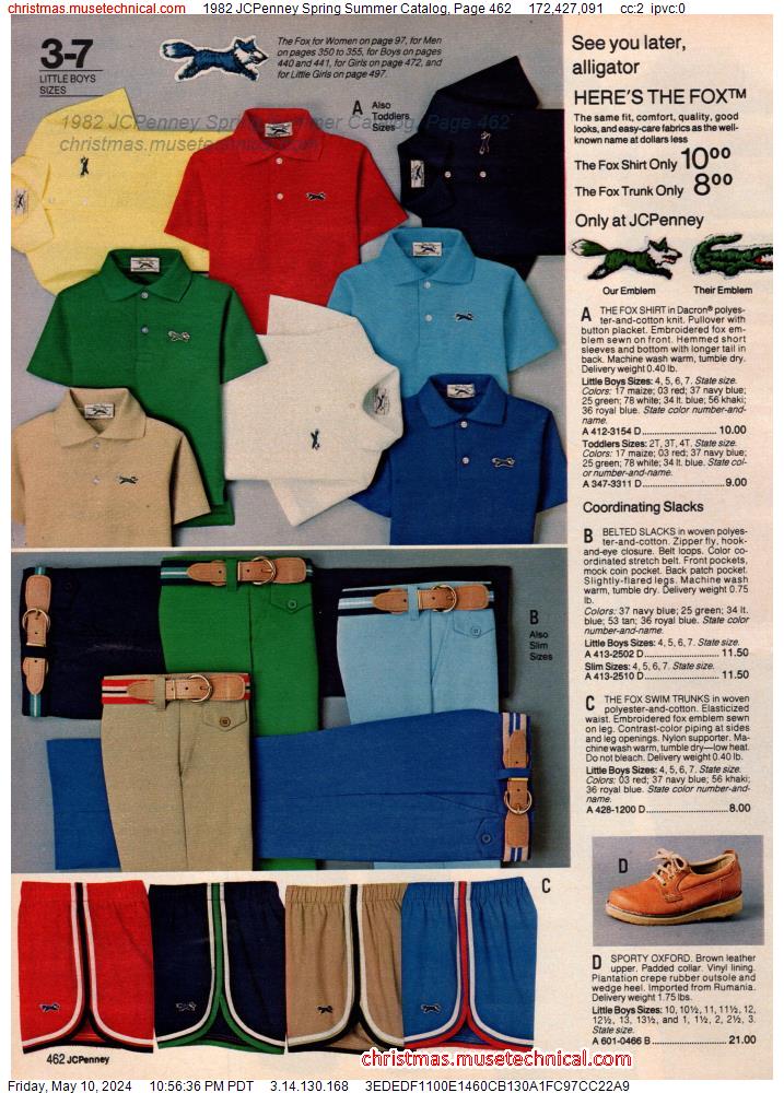 1982 JCPenney Spring Summer Catalog, Page 462