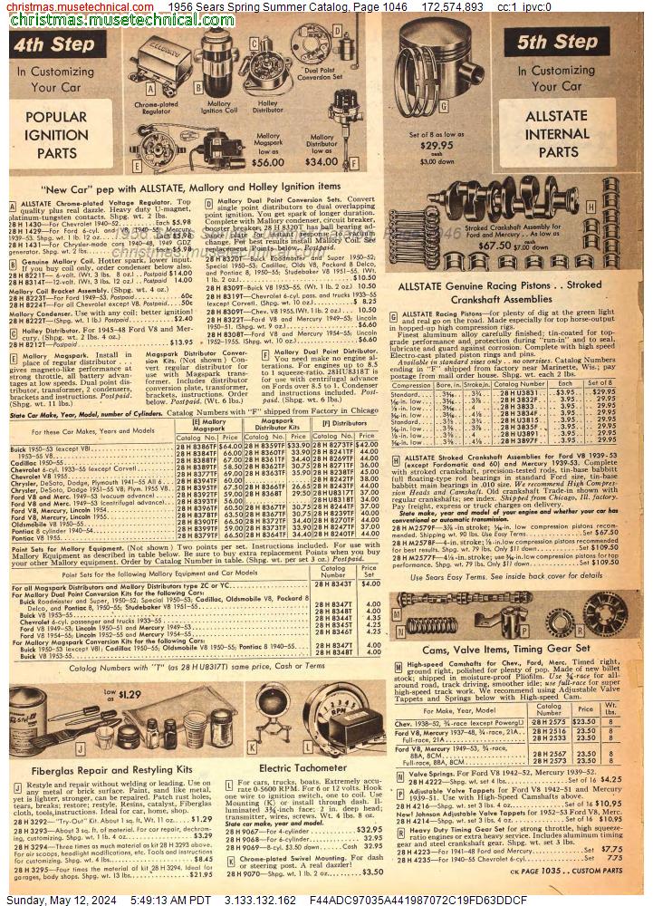 1956 Sears Spring Summer Catalog, Page 1046