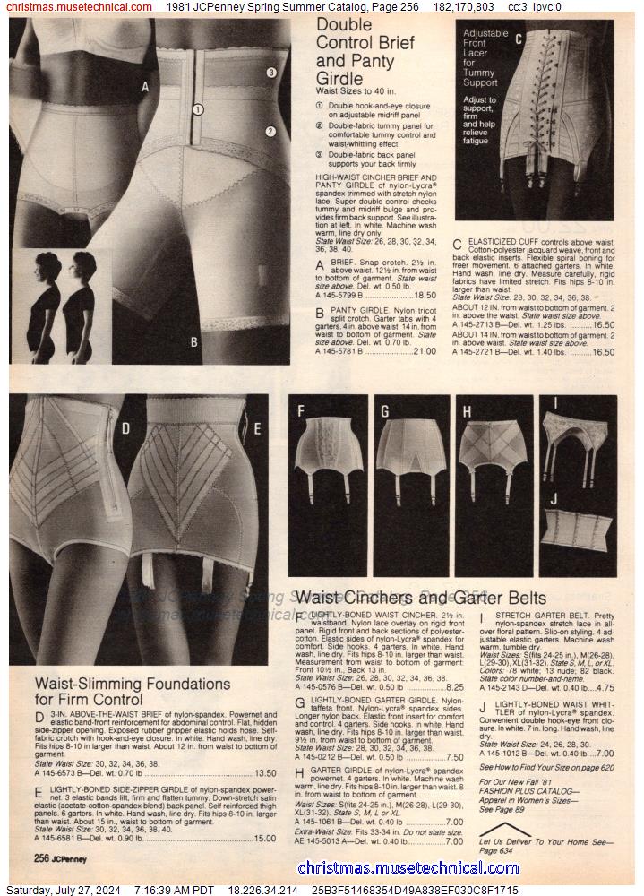 1981 JCPenney Spring Summer Catalog, Page 256