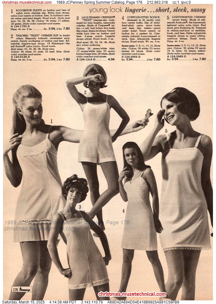 1969 JCPenney Spring Summer Catalog, Page 176