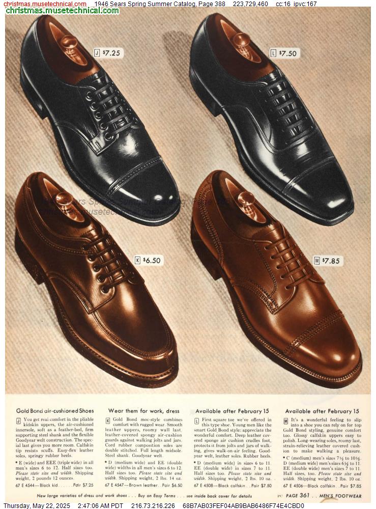 1946 Sears Spring Summer Catalog, Page 388