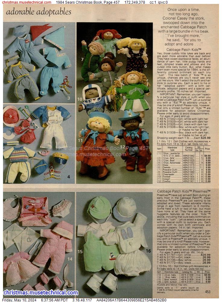 1984 Sears Christmas Book, Page 457