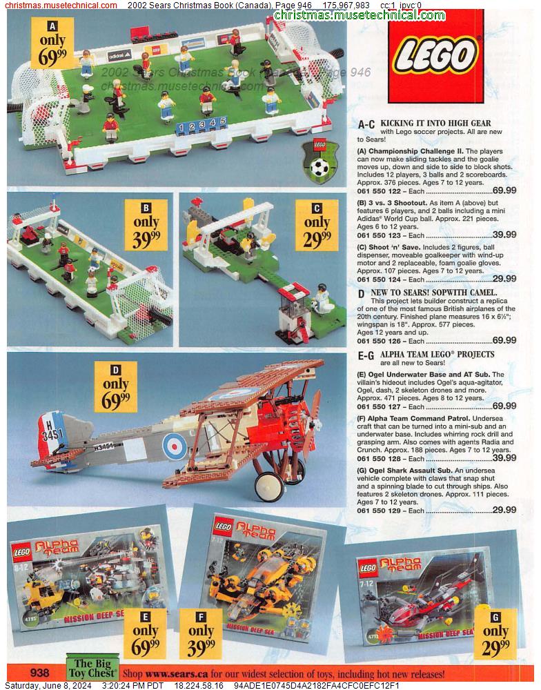 2002 Sears Christmas Book (Canada), Page 946