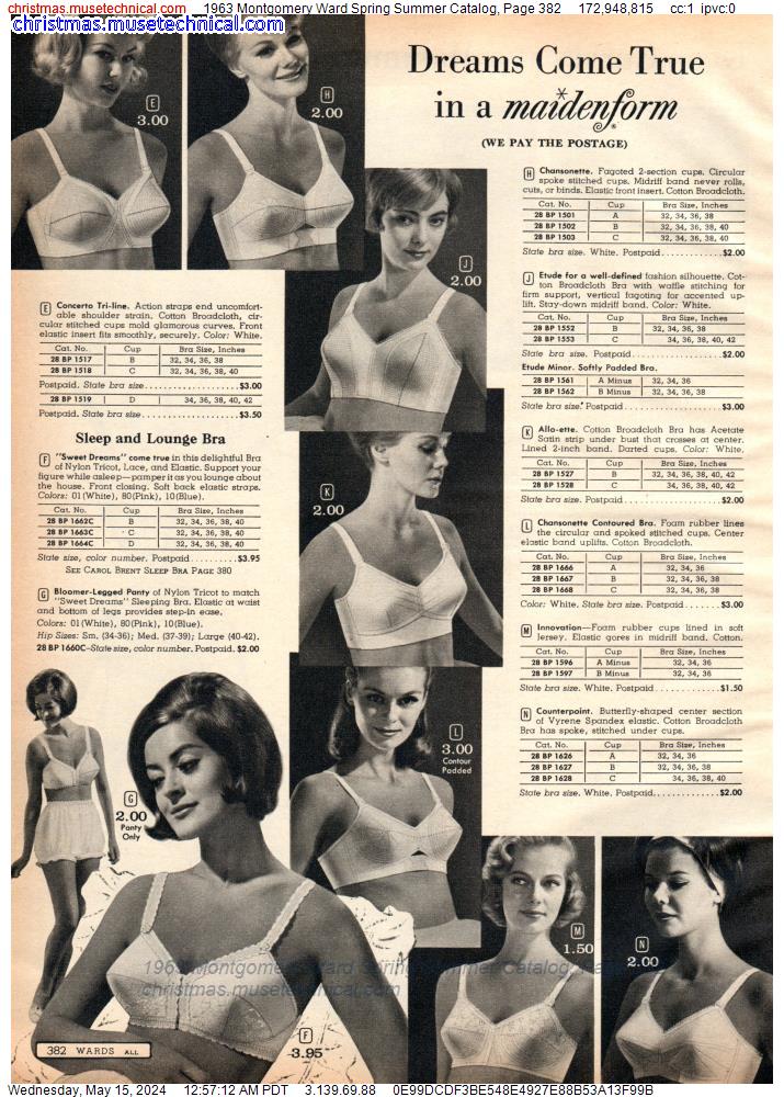 1963 Montgomery Ward Spring Summer Catalog, Page 382