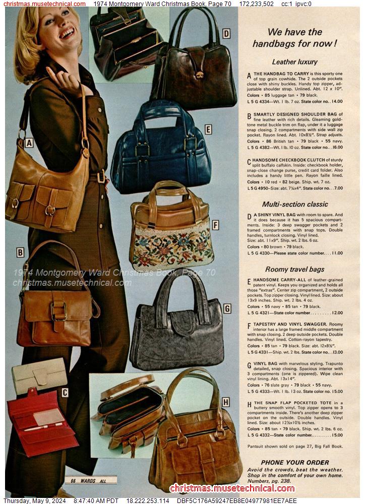 1974 Montgomery Ward Christmas Book, Page 70
