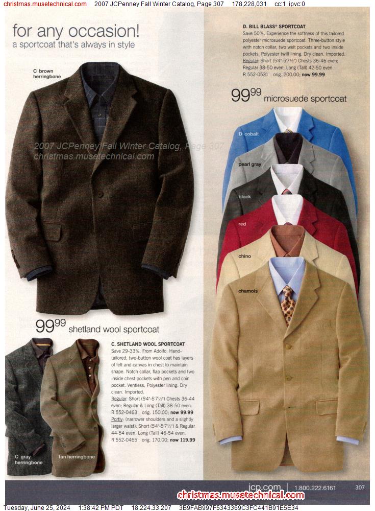 2007 JCPenney Fall Winter Catalog, Page 307