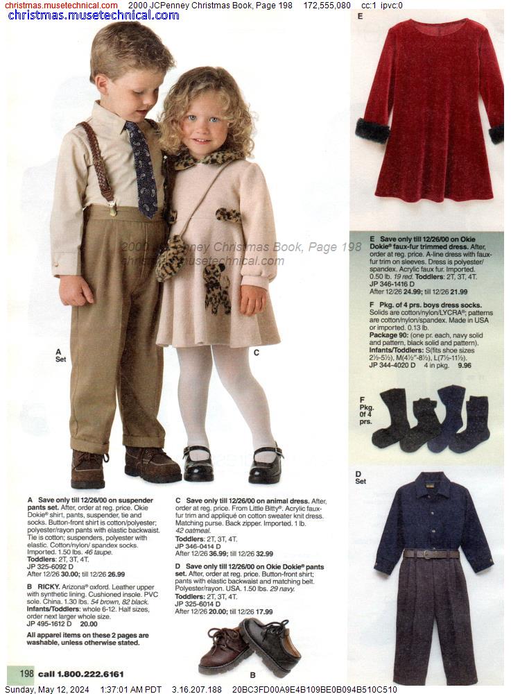 2000 JCPenney Christmas Book, Page 198