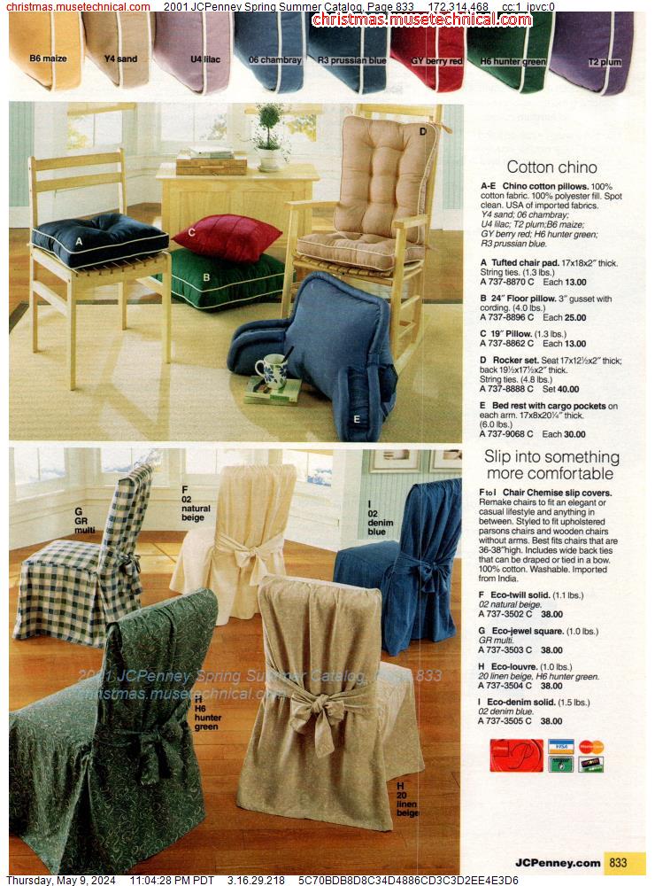 2001 JCPenney Spring Summer Catalog, Page 833