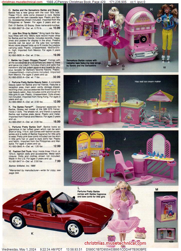 1988 JCPenney Christmas Book, Page 429