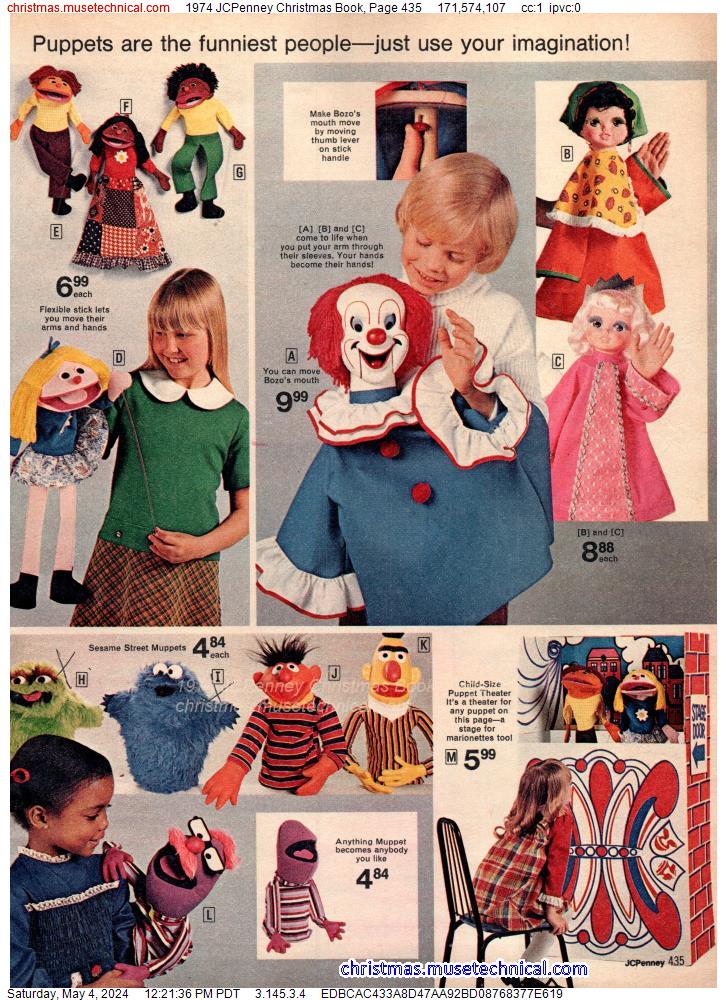1974 JCPenney Christmas Book, Page 435