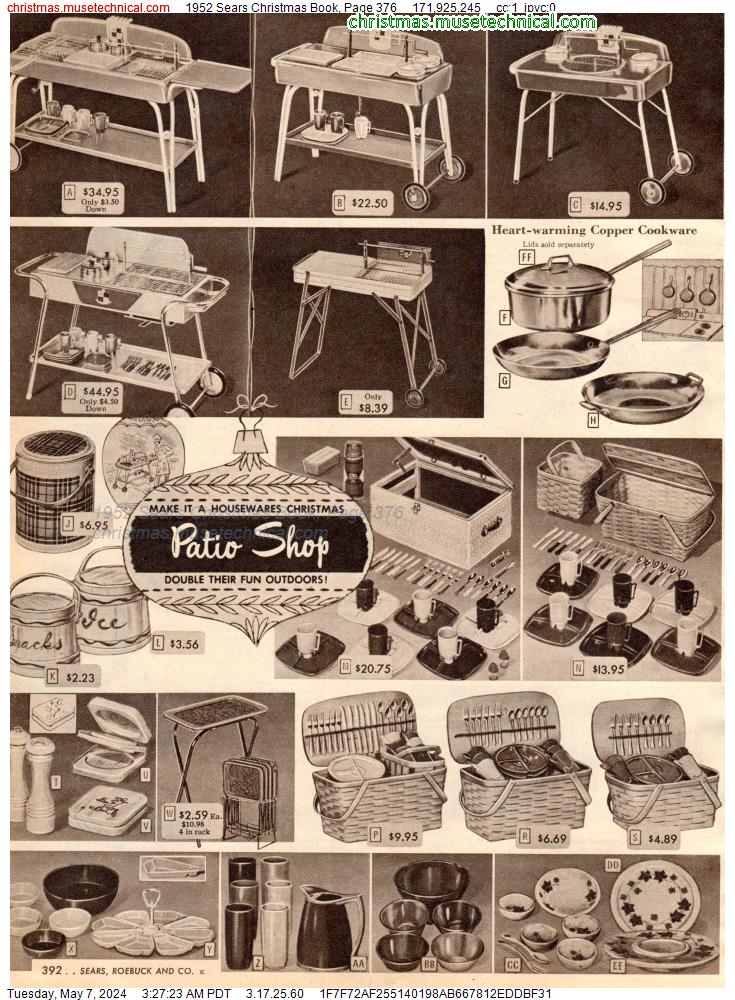 1952 Sears Christmas Book, Page 376