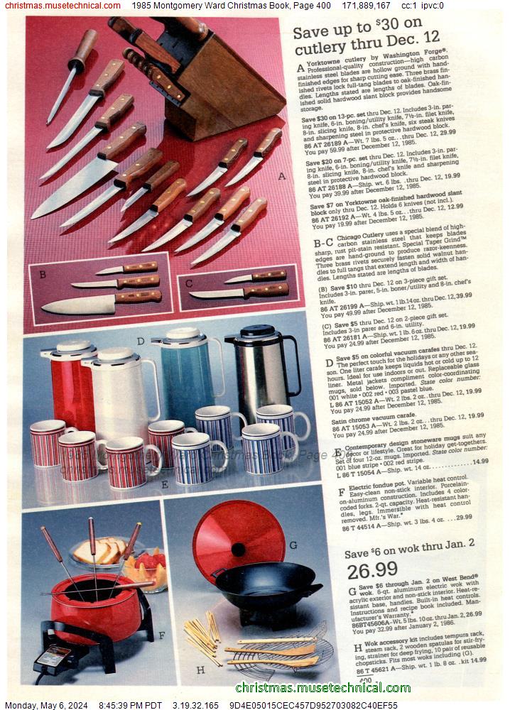 1985 Montgomery Ward Christmas Book, Page 400