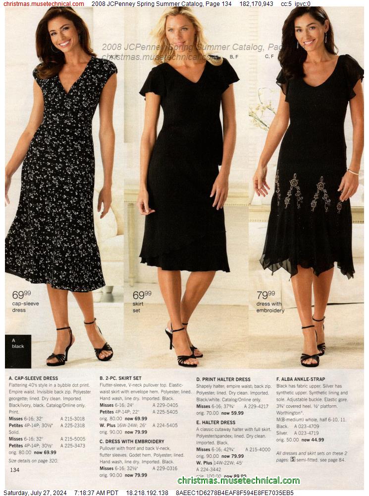 2008 JCPenney Spring Summer Catalog, Page 134