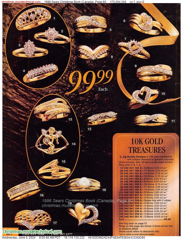 1996 Sears Christmas Book (Canada), Page 60