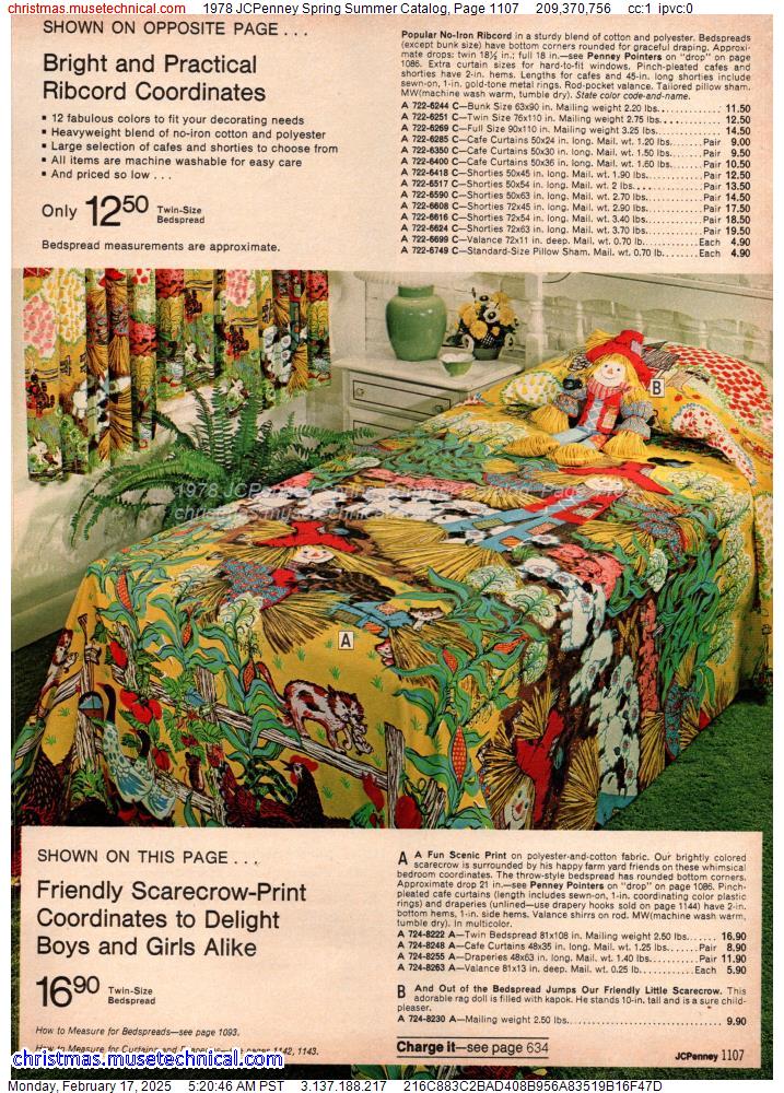 1978 JCPenney Spring Summer Catalog, Page 1107