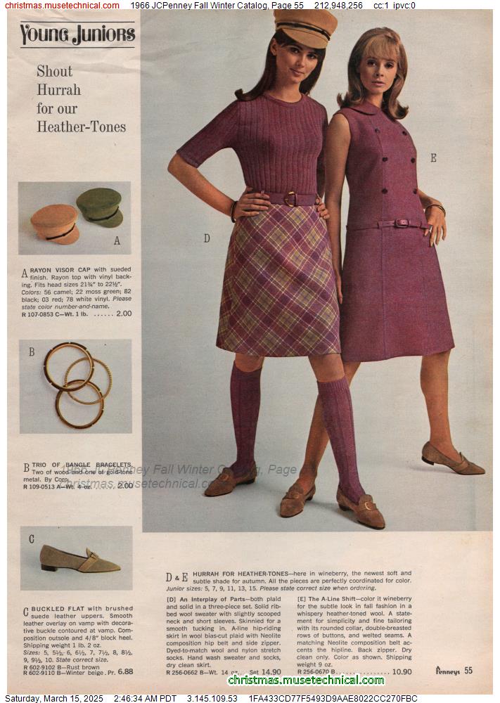 1966 JCPenney Fall Winter Catalog, Page 55