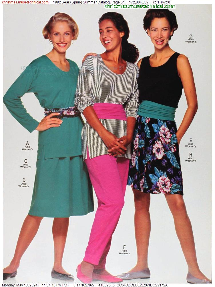 1992 Sears Spring Summer Catalog, Page 51