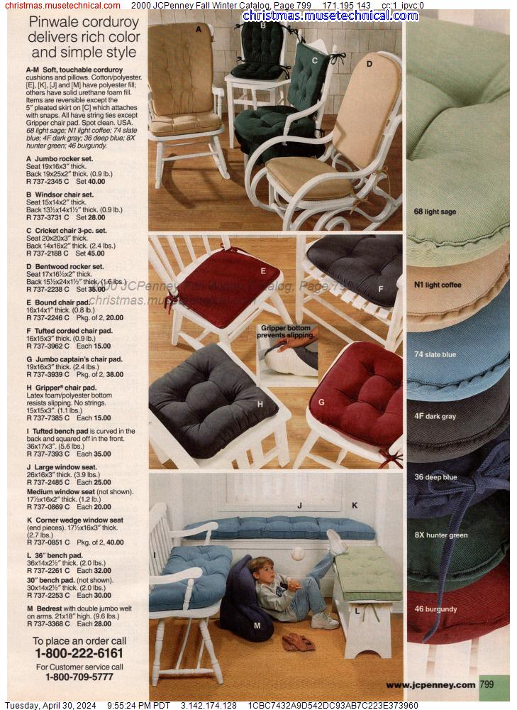 2000 JCPenney Fall Winter Catalog, Page 799