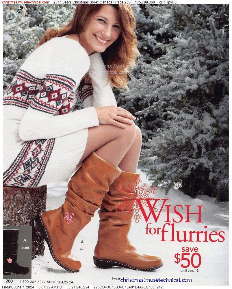 2011 Sears Christmas Book (Canada), Page 280