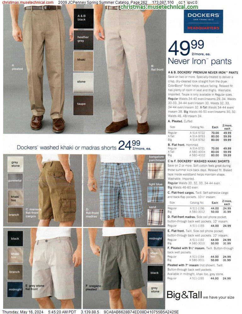 2009 JCPenney Spring Summer Catalog, Page 262