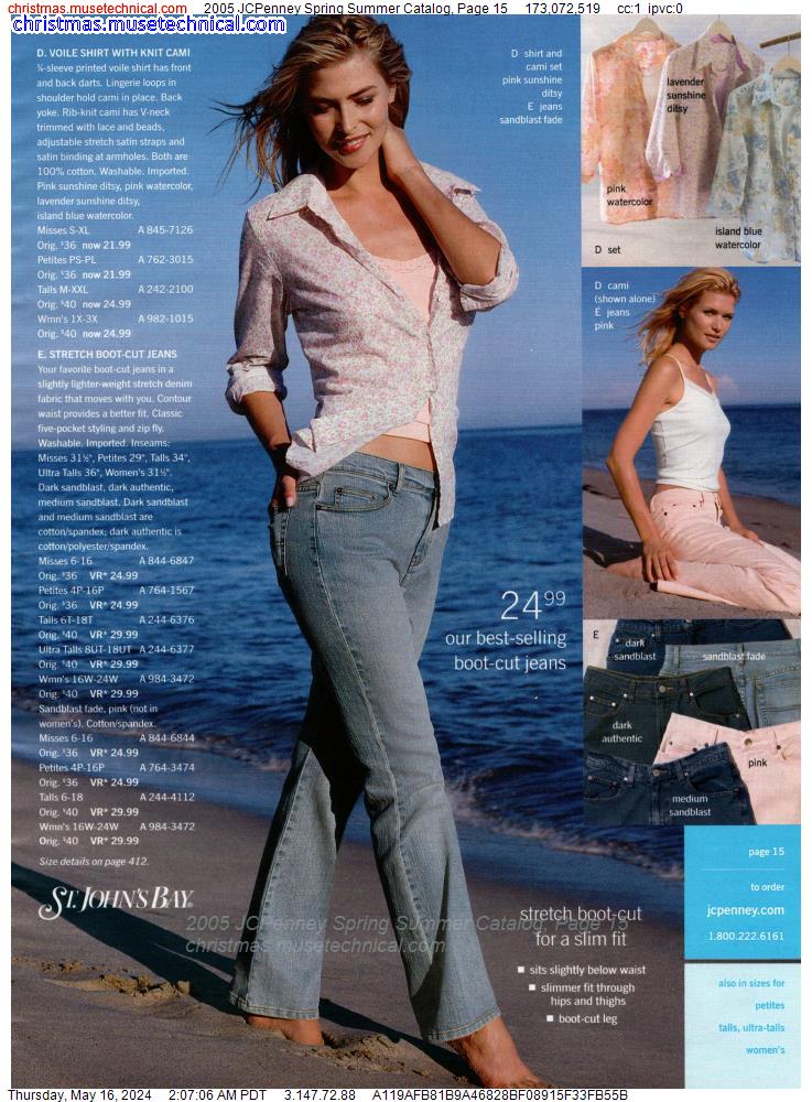2005 JCPenney Spring Summer Catalog, Page 15