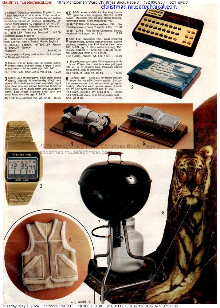 1979 Montgomery Ward Christmas Book, Page 3