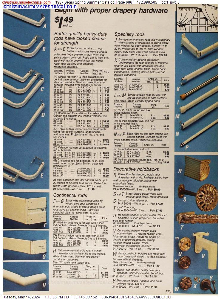 1987 Sears Spring Summer Catalog, Page 686