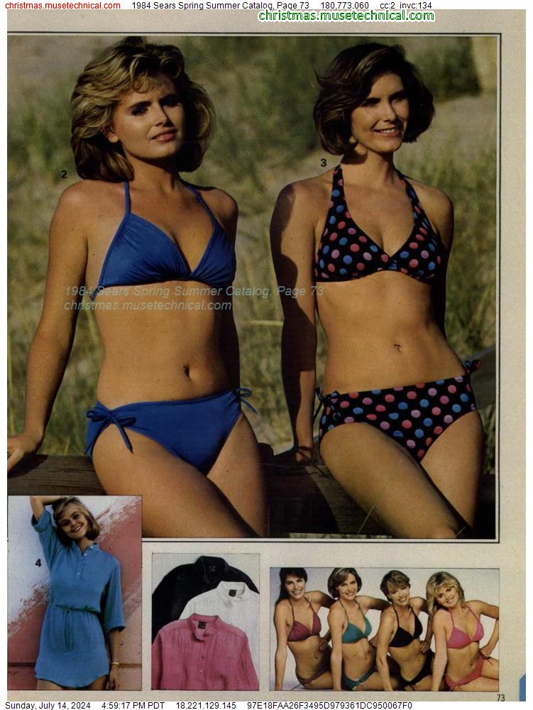 1984 Sears Spring Summer Catalog, Page 73