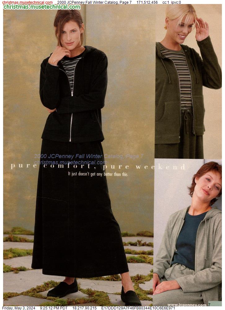 2000 JCPenney Fall Winter Catalog, Page 7