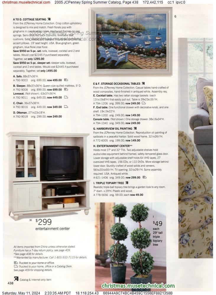 2005 JCPenney Spring Summer Catalog, Page 438