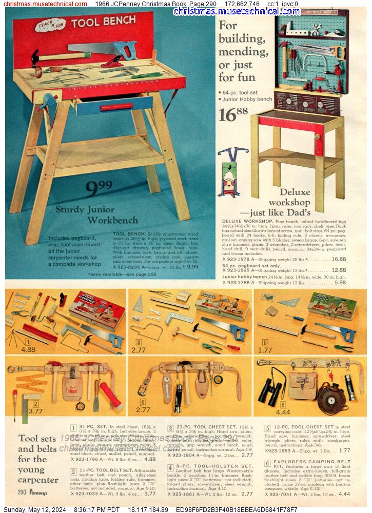 1966 JCPenney Christmas Book, Page 290