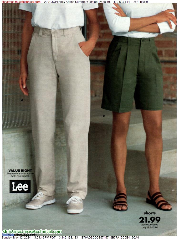 2001 JCPenney Spring Summer Catalog, Page 40