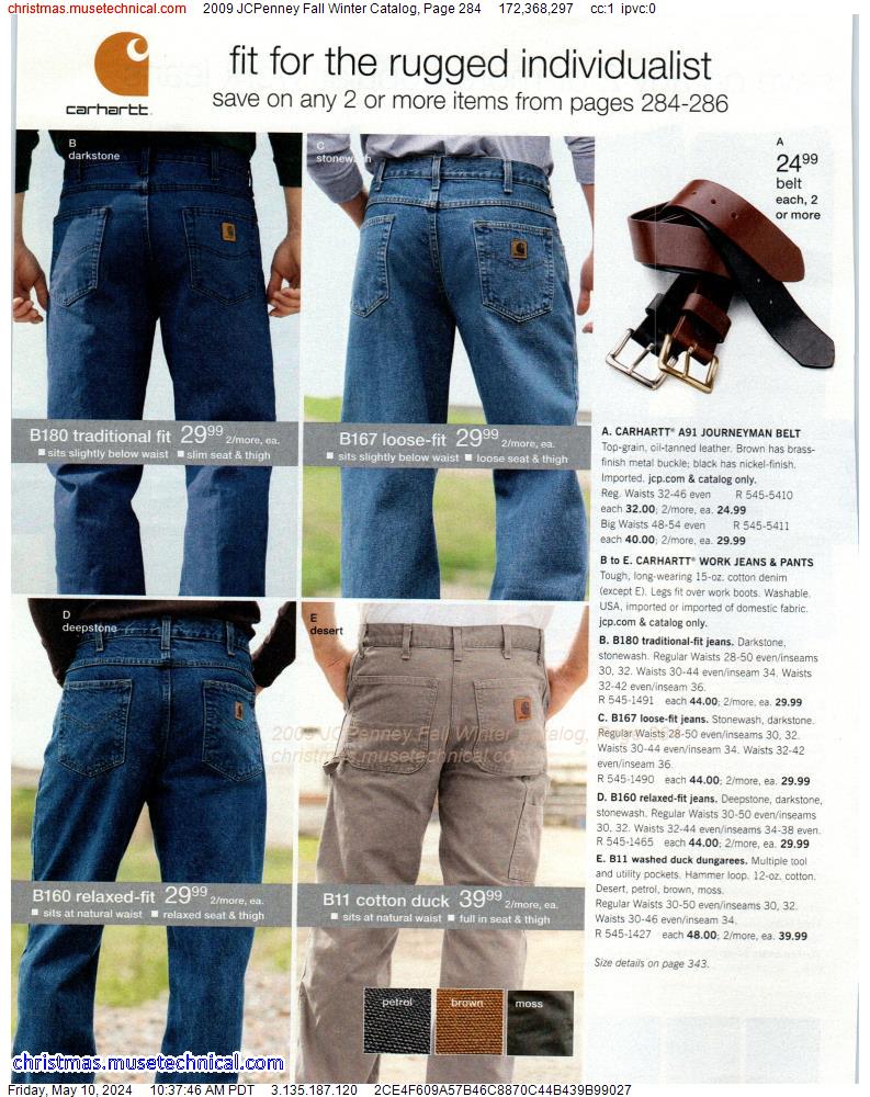 2009 JCPenney Fall Winter Catalog, Page 284