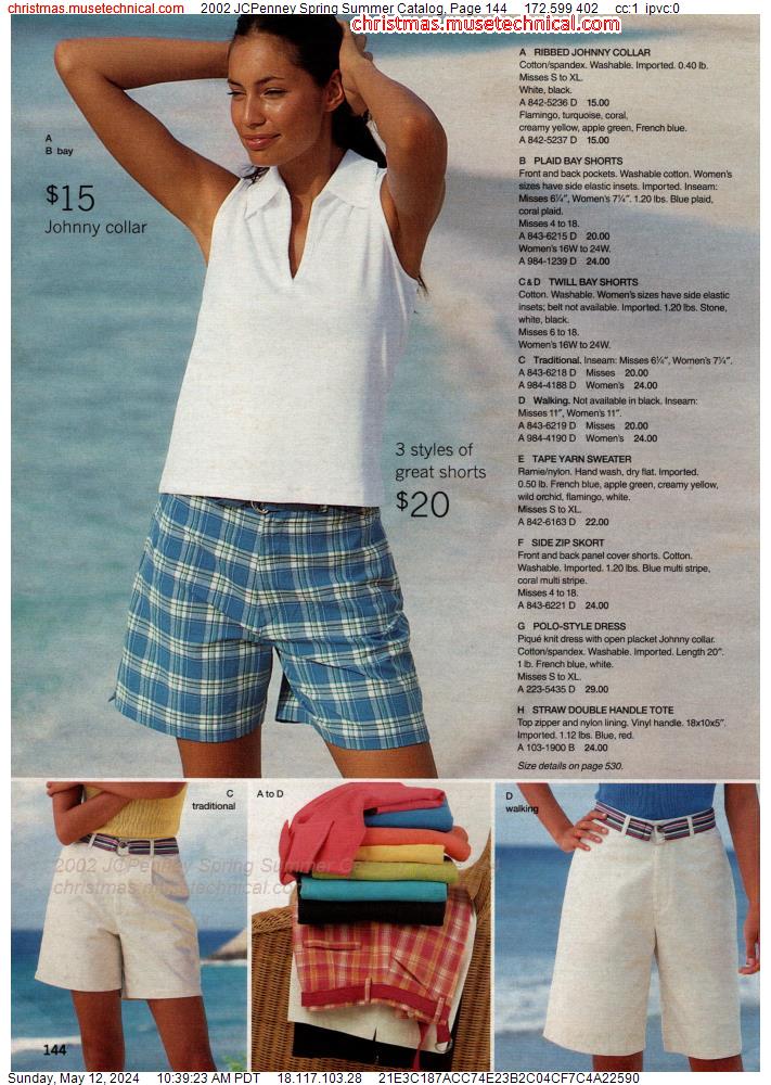 2002 JCPenney Spring Summer Catalog, Page 144