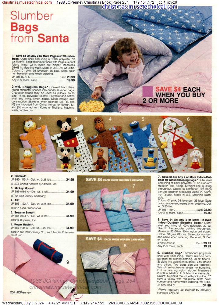 1988 JCPenney Christmas Book, Page 254