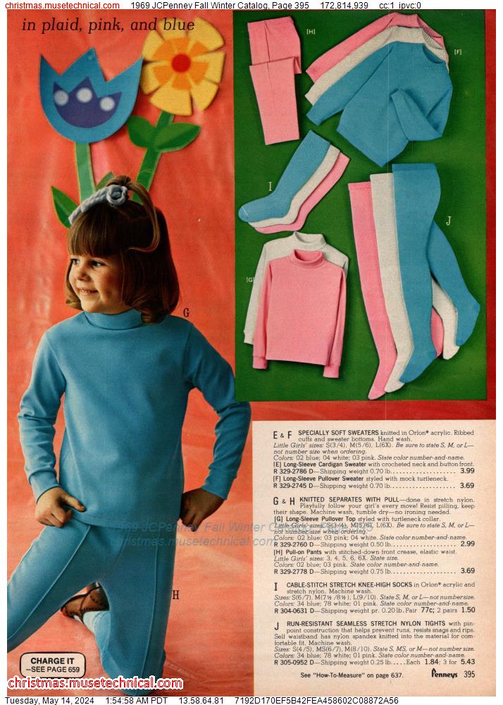 1969 JCPenney Fall Winter Catalog, Page 395