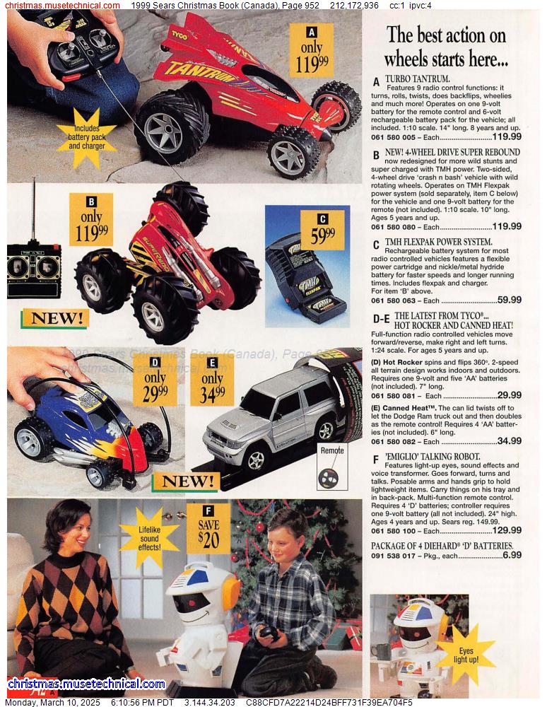 1999 Sears Christmas Book (Canada), Page 952