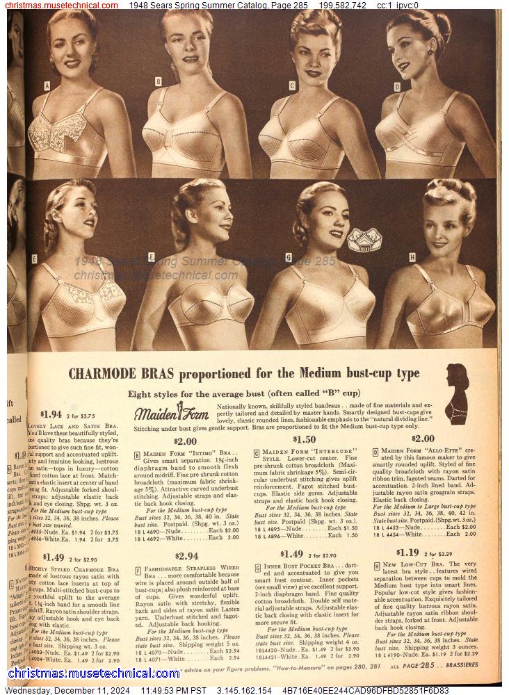 1948 Sears Spring Summer Catalog, Page 285