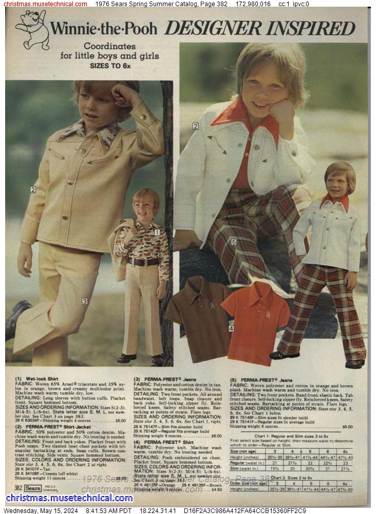 1976 Sears Spring Summer Catalog, Page 382