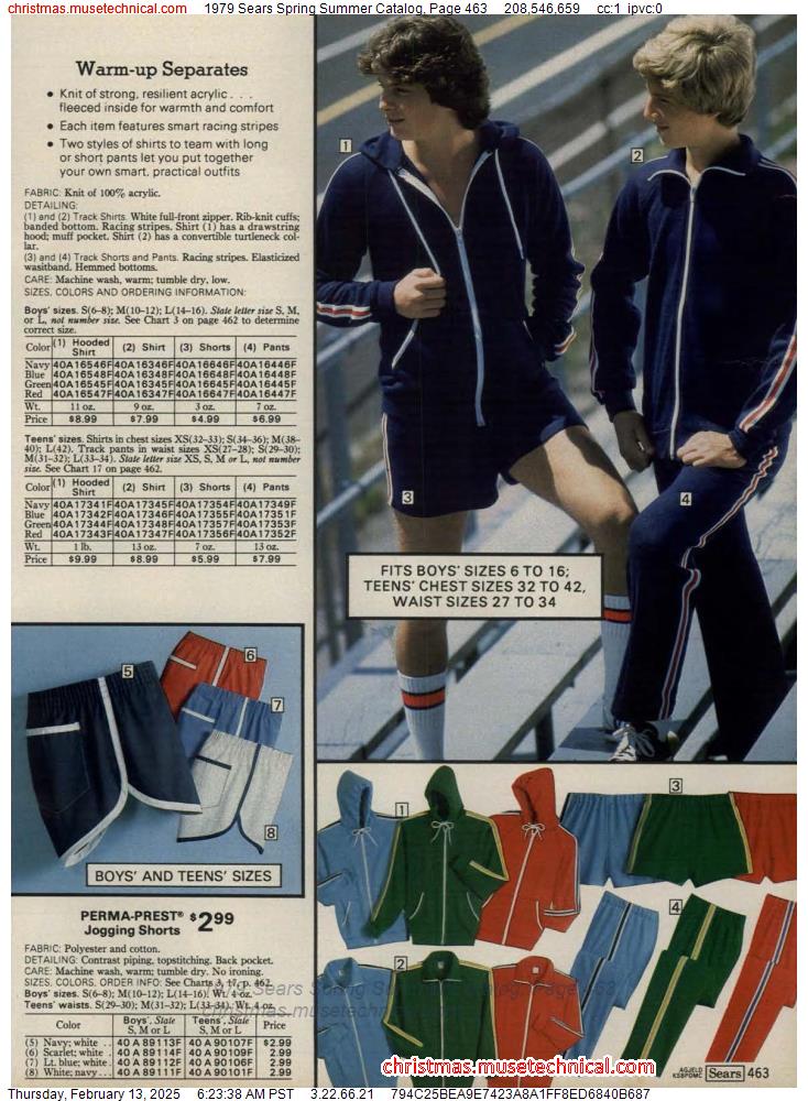 1979 Sears Spring Summer Catalog, Page 463