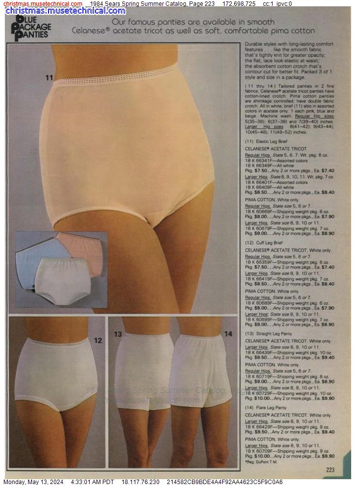 1984 Sears Spring Summer Catalog, Page 223