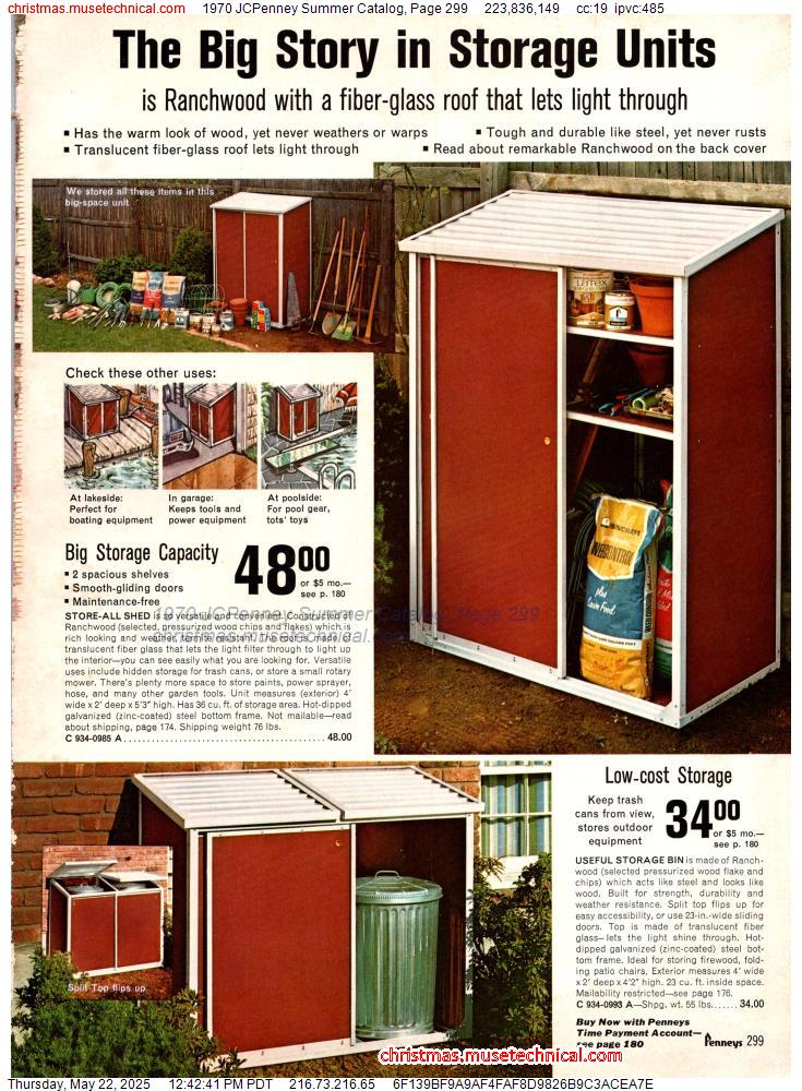 1970 JCPenney Summer Catalog, Page 299